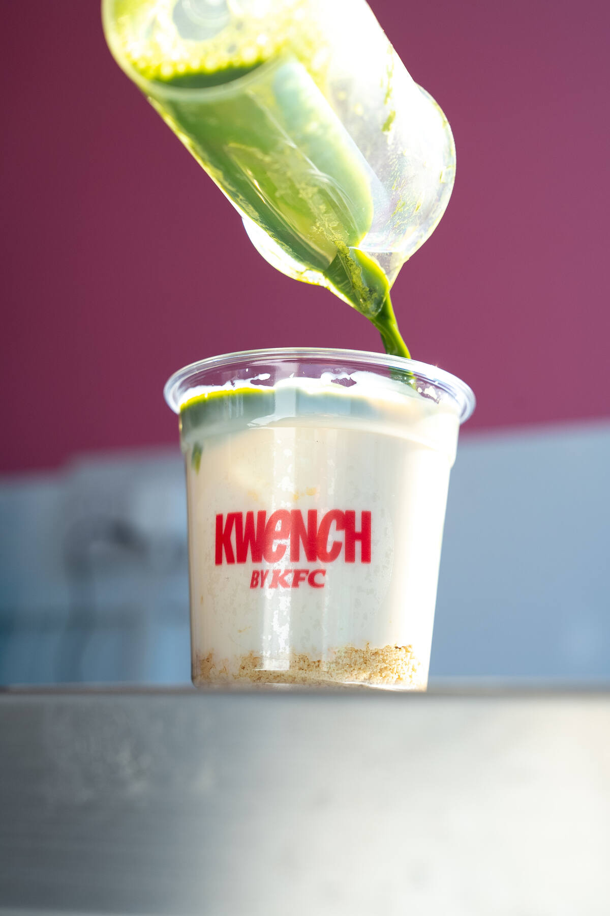Drink pour for a KFC brand activation